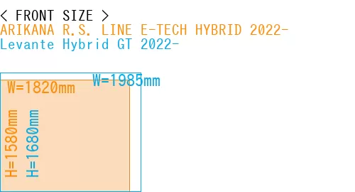 #ARIKANA R.S. LINE E-TECH HYBRID 2022- + Levante Hybrid GT 2022-